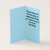 Fijne vakantie foxy kerst Kaart (Binnen)