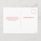 Fijne vakantie met foto | Grappige hond Kerstmis Feestdagenkaart (Achterkant)