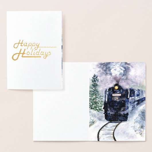 Fijne vakantie Northern Express Folie Kaarten (Display)