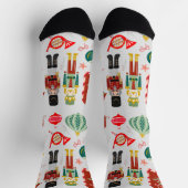 Fijne vakantie Nutcrackers Feestelijk kerstcadeau Sokken (Top)