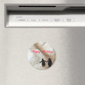 Fijne Vakantie Pinguïns Magneet (Insitu (Vaatwasser))