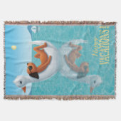 Fijne vakanties! Deken (Voorkant)