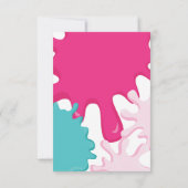 Fijne Valen-Slimes dag! Valentijnsdag Kaart (Achterkant)