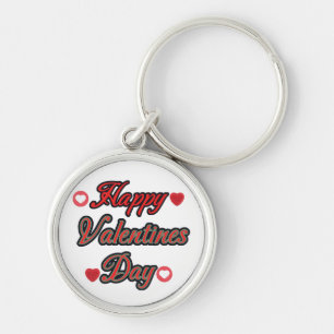 Fijne Valentiendag voor cadeau Sleutelhanger