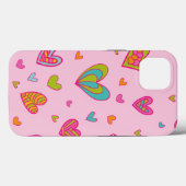 Fijne valentijn 2023 met hartliefde Case-Mate iPhone case (Achterkant (horizontaal))