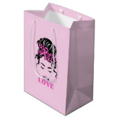 Fijne valentijn 2023 met Vibes Love Medium Cadeauzakje (Achterkant Gekanteld)