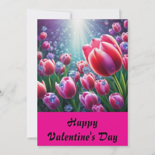 Fijne Valentijn 4 Feestdagenkaart (Voorkant)