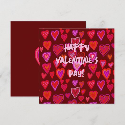 Fijne Valentijn Dag! (Voorkant / Achterkant)