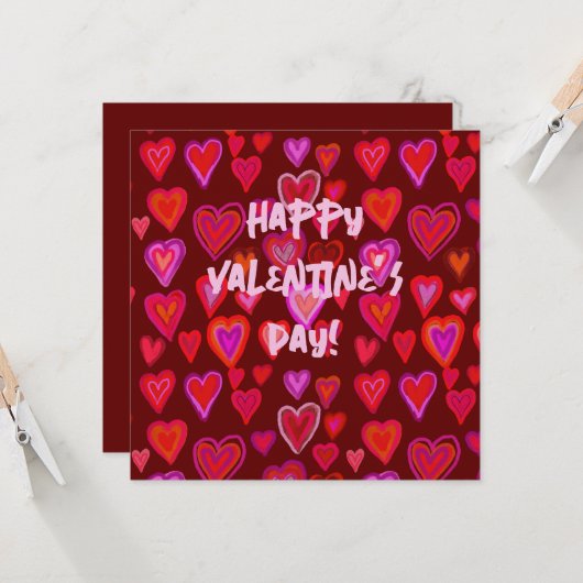 Fijne Valentijn Dag! (Voorkant / Achterkant in situ)