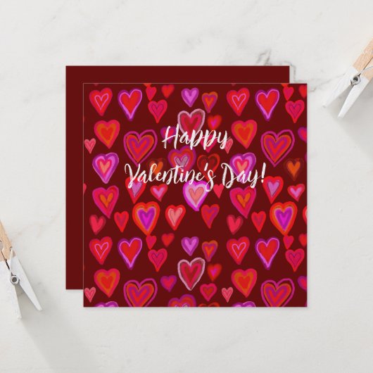 Fijne Valentijn Dag! (Voorkant / Achterkant in situ)