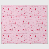 Fijne Valentijn Dag Cadeaupapier (Vlak)