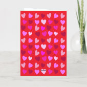 Fijne Valentijn Dag Feestdagen Kaart (Achterkant)