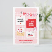 Fijne Valentijn dag fotokaart Kaart (Staand voorkant)