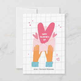 Fijne Valentijn dag fotokaart Kaart