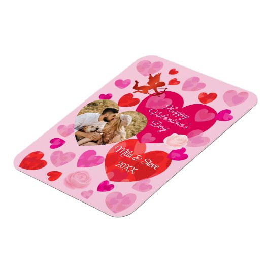 Fijne Valentijn Dag Magneet (Linkerzijde)