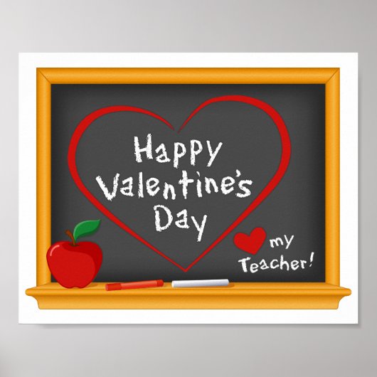 Fijne Valentijn Dag! Poster (Voorkant)