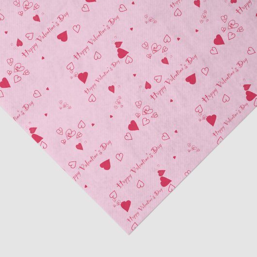 Fijne Valentijn Dag Tissuepapier (Detail)