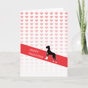 Fijne Valentijn Dog Feestdagen Kaart