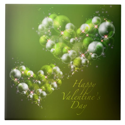 Fijne Valentijnsdag 19 Tile Tegeltje (Voorkant)