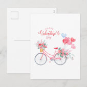 Fijne Valentijnsdag 2023 Afbeeldingen met Sweethea Feestdagenkaart (Voorkant / Achterkant)