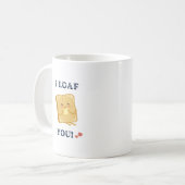 Fijne Valentijnsdag 2023 - Grappig van je liefde Koffiemok (Voorkant links)