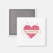 Fijne Valentijnsdag 2023, hou van je mijn schatje Magneet (Voorkant / Achterkant)