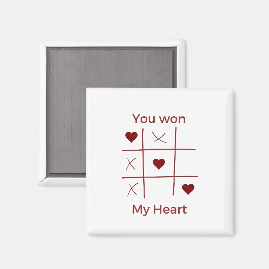 Fijne Valentijnsdag 2023 Ideeën - Je hebt mijn har Magneet (Voorkant / Achterkant)