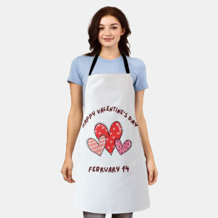 Fijne Valentijnsdag 2023 - Valentijn 14 februari Schort