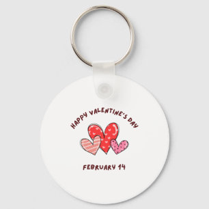 Fijne Valentijnsdag 2023 - Valentijn 14 februari Sleutelhanger