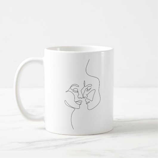 Fijne Valentijnsdag 2024 - Liefde Afbeeldingen Rom Koffiemok (Links)