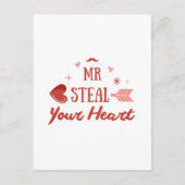 Fijne Valentijnsdag 2024 - Valentijnsdag harten Feestdagenkaart (Voorkant)