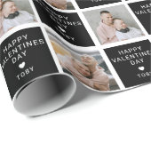 Fijne Valentijnsdag | 2 Foto Vakantie Cadeaupapier (Rol Hoek)