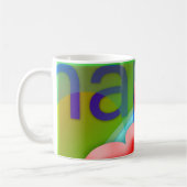 Fijne Valentijnsdag 2 Rode Harten Mok (Links)