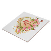 Fijne Valentijnsdag 2 Tile Tegeltje (Zijkant)