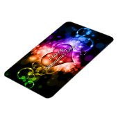 Fijne Valentijnsdag 5A Premium Magnet Magneet (Linkerzijde)