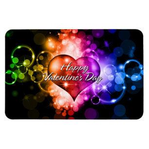 Fijne Valentijnsdag 5A Premium Magnet Magneet