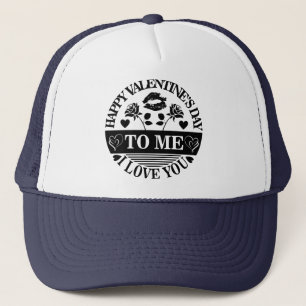 Fijne Valentijnsdag Aan Mijzelf Ik Hou Van Jou-587 Trucker Pet