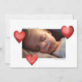 Fijne Valentijnsdag aangepaste moderne foto Feestdagenkaart (Voorkant)