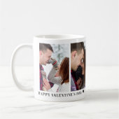 Fijne Valentijnsdag Aangepaste Mok op maat (Links)