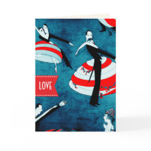 Fijne Valentijnsdag. Art Deco-Wenskaarten