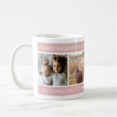 Fijne Valentijnsdag Beste Mam ooit Aangepast Koffiemok (Links)