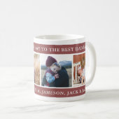 Fijne Valentijnsdag Beste pap ooit op maat Koffiemok (Voorkant rechts)