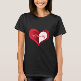 Fijne Valentijnsdag Black T-Shirt