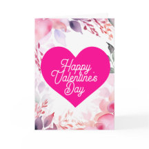 Fijne Valentijnsdag Bloem hart Vakantie