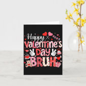 Fijne Valentijnsdag Broer Hart Liefde Valentijn Jo Kaart (Gele Bloem)