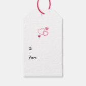 Fijne Valentijnsdag! Cadeaulabel (Achterkant)