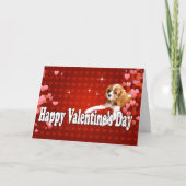 Fijne Valentijnsdag CKCS met hart Feestdagen Kaart (Voorkant)