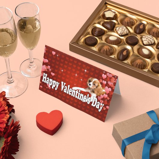 Fijne Valentijnsdag CKCS met hart Feestdagen Kaart