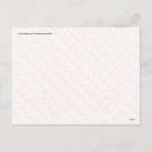 Fijne valentijnsdag Cupid's pijlen roze rood Feestdagenkaart (Achterkant)