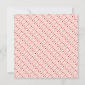 Fijne valentijnsdag Cupid's pijlen roze rood Kaart (Achterkant)